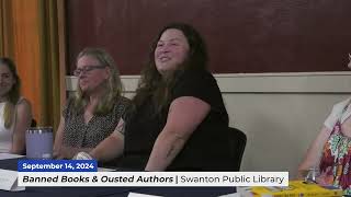 Banned Books and Ousted Authors | Presentation at the Swanton Public Library | 09/14/2024