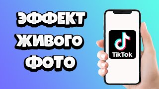 Как сделать ЖИВОЕ ФОТО в Тик Токе со звуком / Эффект ЖИВОГО ФОТО в Tik Tok на телефоне