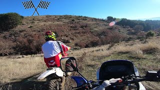 Hard Enduro HONDA  Dominator NX 650 Climbing   Hell