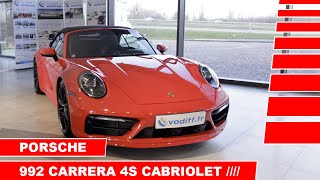 PORSCHE 992 CARRERA 4S CABRIOLET 450 CV PDK - VODIFF