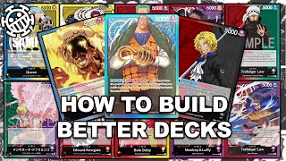 Tips on how to deck build || Deck Building Masterclass || One Piece TCG