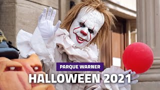 💀 Así es el HALLOWEEN de PARQUE WARNER 2021 💀