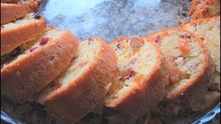 Booool meyveli nefis kek (abundant fruit cake making)