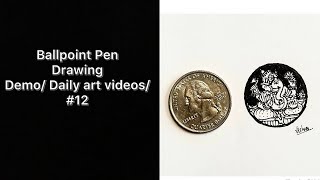 Miniature Art / Drawing demo/ Daily art videos/#12