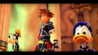 Kingdom Hearts III Soundtrack - Entering Olympus -cutscene-