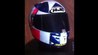 (14) 1/5 Spies 2010, MotoGP Helmet.