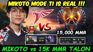 Mikoto Mode #Ti2024 is REAL !! STOMP 15K MMR TALON CIVIL WAR Dota 2 pro Gameplay