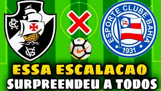 💥💣MINHA NOSSA! POR ESSA NINGUÉM TAVA ESPERANDO! VASCO X BAHIA