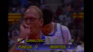 Basket: Joventut de Badalona - Knorr Virtus Bologna 81-73 | European League | 25 febbraio 1993