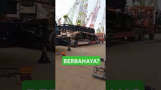 VIRAL!! OPRATOR METAL BAJA#opratoralatberat#crane#barangberat#shortsvideo