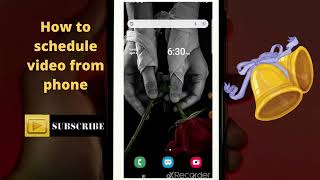 Schedule YouTube Video on Mobile || YouTube Video Schedule