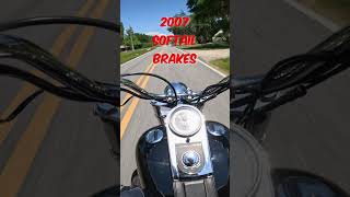 Brakes On a Softail Really Suck !