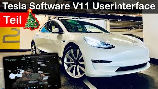 Tesla Userinterface V11 im Model 3 & Model Y, Teil 2 🇩🇪