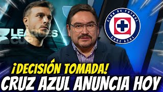 🚨😱 ¡LOCURA TOTAL! ¡DT ANSELMI HIZO UN CAMBIO INESPERADO! ¡PARALIZÓ LA NORIA! Noticias Del Cruz Azul