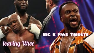 Big E pays tribute to major SmackDown star who is potentially leaving Wwe#bobbylashley#wwe