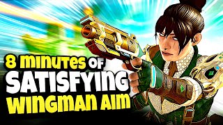 8 Minutes of SATISFYING WINGMAN AIM in Control... (Apex Legends)