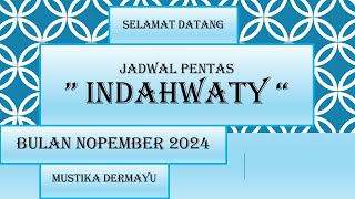 🔴 Indahwaty - Bulan Nopember 2024 - Kumpulan Jadwal hari ini - LIVE STREAMING KJPS