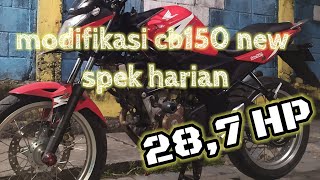 Modifikasi Honda New CB150 spek harian