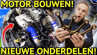 OPGEBLAZEN "MOTOR HERSTELLEN" VAN DE RACE HONDA CIVIC!|  600PK BUILD K24 TURBO