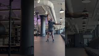 Kettlebell Snatch Front Rack Squat