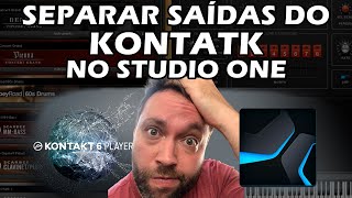 Studio One e Kontakt | Configurando saídas independentes | Multi-out