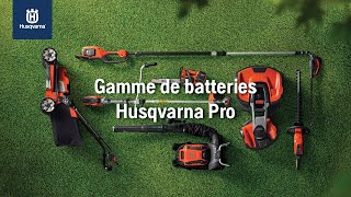 Appareils sur accu professionnels Husqvarna