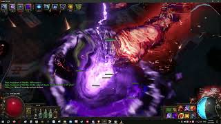 Path of Exile 3.23 - Day 5 Hexblast Uber Sirus final phase