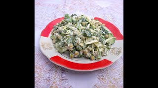 Обалденный весенний салат из МОЛОДОЙ капусты./ Young cabbage salad/