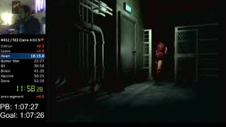 Resident Evil 2 Claire A GCN - 1:07:21 (English World Record)