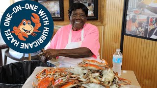 One-On-One with 16x World Crab-Picking Champion, Hurricane Hazel