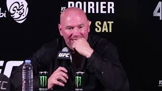 Dana White UFC 242 Post Fight Press Conference Abu Dhabi