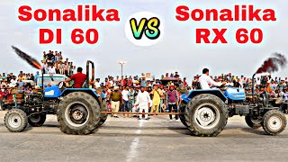 Tractor Tochan Sonalika Di 60 vs Sonalika RX 60 | Tractor Pulls | Tug of war