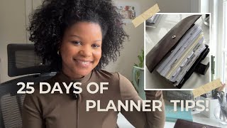 day 25 | going from planned to done | my tip | for the planner girls