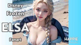 AI Cosplay Elsa (Disney Frozen) Fanart, AI ART LOOKBOOK , エルサ, アナと雪の女王 ディズニー, ディズニープリンセス Fan Art