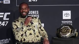 UFC 247 Athlete’s Panel with Valentina Shevchenko & Derrick Lewis|Jon Jones shows up late