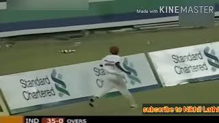 Virendra sehwag 56 Runs in 12 Balls