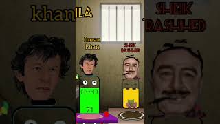 Imran khan vs Sheikh Rashed eating in Jail | Asmr mukbang Animation low battery charging