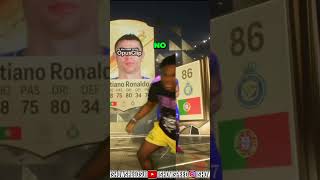 Speeds unpacks Ronaldo