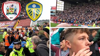 Barnsley vs Leeds *VLOG* FIGHTS, late drama, LEEDS IN HOME END