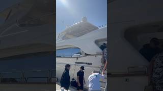 A 115’ Azimut in Cabo San Lucas - our ride for the day!