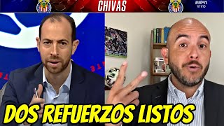 CONFIRMADO! CHIVAS ALINEARÁ A DOS NUEVOS REFUERZOS EN EL PARTIDO CONTRA NECAXA | NOTICIAS DEL CHIVAS