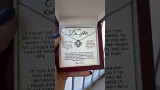 This Is a Perfect Gift and Beauty Message! #message #gift #daughter #jewelry