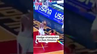 Jhon Amores hindi naka palag Kay Hodge #pba