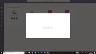 How to create class in Microsoft teams