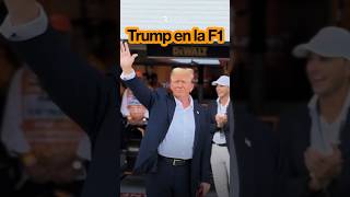 La controvertida aparición de Trump en la #f1