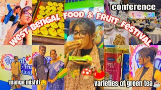 Bengal Food & Fruit Festival 2024🤤 জমিয়ে খাওয়া দাওয়া হলো🤤#bengalivlog #foodfestival #trending