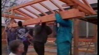 Bau einer Tribüne für den TSV Bassen (1997)