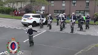 Portrush Sons Of Ulster FB @ Rathcoole Protestant Boys FB 15th Anniversary Parade 29/06/24