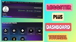 EXPLORING MIGGSTER PLUS DASHBOARD TUTORIAL