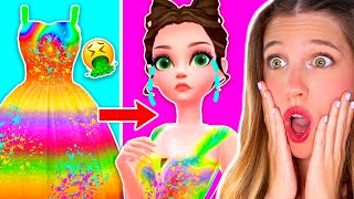 CREO OUTFITS MUY *RAROS*!! 👗 Noob vs Pro vs Hack en Yes, That Dress! #2